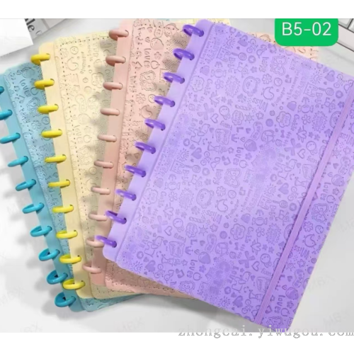 B5线圈本创意本个性厂家直销硬皮学生用品笔记本