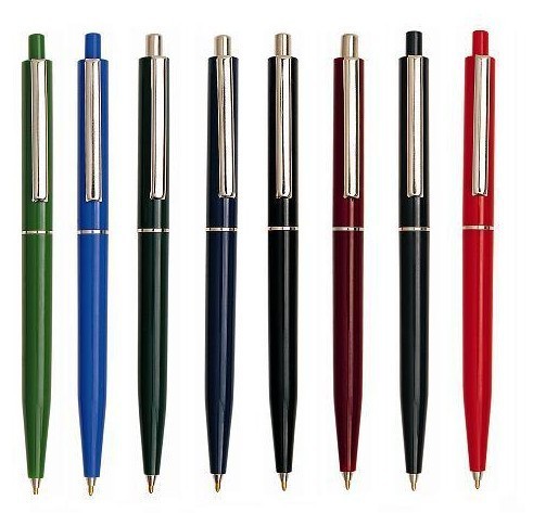 厂家批发供应按动圆珠笔 广告笔 礼品笔 商务精致笔 半金属圆珠笔