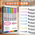Cross-Border Hot Selling Double Line Outline Pen Flash Double Color Fluorescent Journal Pen Fun DIY Marker Drawing Pen