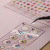 Zc504 Children's Manicure Set Diamond Barrettes Set Diy Stickers Nail Sticker