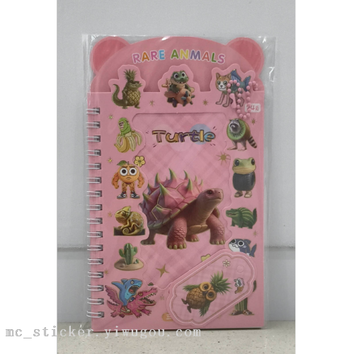 SZ365三合一线圈本DIY贴贴纸本笔记本