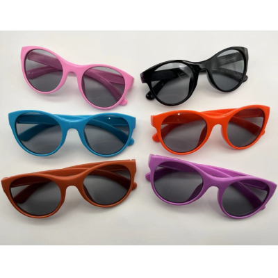 Kids Sunglasses Glasses Boys and Girls Sun-Resistant Sunglasses Baby Sunglasses All-Match Children's Mirror