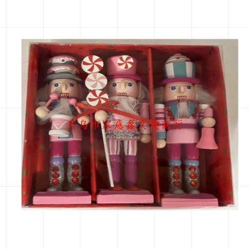 13cm胡桃夹子糖果摆件家居装饰圣诞节礼物生日礼物装饰跨境现货