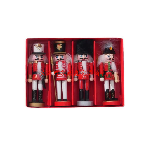 13cm胡桃夹子摆件家居装饰圣诞节礼物生日礼物挂饰装饰跨境现货