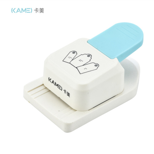 厂家跨境卡美打花器家用相册打边省力玩具打花器 打孔机压花器