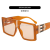 New Fashion Rhinestone-Embedded Trendy Sunglasses Large Frame Arrow Sun Glasses UV Protection PC Sunglasses Sun Shades