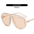 Fashionable Sun Protection Sunglasses Retro Trend Sun Glasses T-frame Sunglasses Aviator Sunglasses Frog Mirror