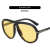 Fashionable Sun Protection Sunglasses Retro Trend Sun Glasses T-frame Sunglasses Aviator Sunglasses Frog Mirror