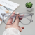 2023 New Anti Blue-Ray Glasses Women's Plain Glasses Full-Rim Glasses Frame Wholesale PC Glasses