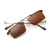 Polarized Clip Sunglasses Anti-Blue Light Glasses Uv400 Men's and Women's Frameless Athletic Glasses Clip-on Sun Shades
