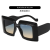 Square and Wide frame sunglasses High Quality Sunglasses Vintage sun glasses Fashion Eyewear