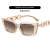 Trendy Sunglasses UV 400 Lens PC Chain Decorative Sunglasses Cat Eye Sun Glasses Fashion Eyeglasses