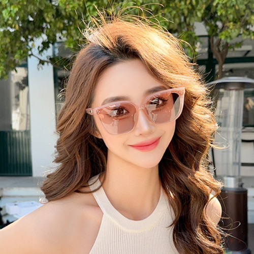 2023 shake popular online celebrity sunglasses women‘s korean-style sun protection uv protection sunglasses fashion sunglasses
