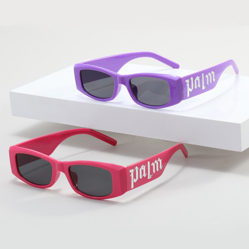 new box letter sunglasses cross-border hot selling hot girl hip hop catwalk glasses european and american ins internet celebrity y2g sunglasses