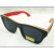 Vintage wood frame polarized sunglasses fashion sun glasses UV protection