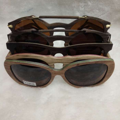 Vintage wooden glasses men and women wooden frame glasses polarized sunglasses