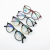Vintage tr90 glasses frame wholesale fashion fashion men and women myopic glasses frame eyebrow glasses with frame