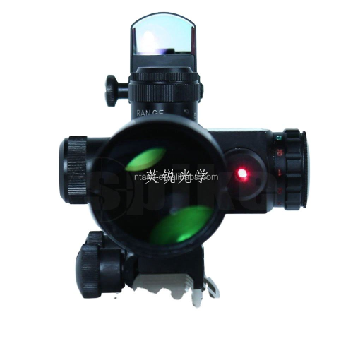 wholesale laser optical telescopic sight with hd101 red dot laser aiming instrument