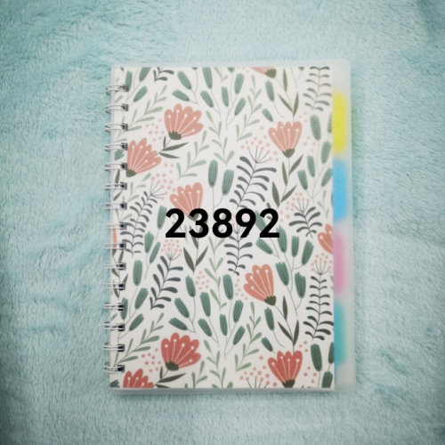 dandelion palm flower pp plate a5 coil notebook student party boys and girls notepad university style diary