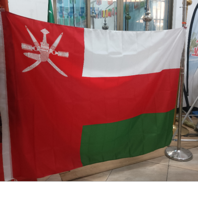 No. 4 Oman Flag the Flags of All Countries in the World Are Available National Flag No. 4 90x150cm