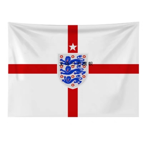 阿根廷法国巴西装饰队旗意大利西班牙足球4号联赛旗各尺寸可定制