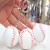 Baseball Keychain Hanging Ornaments Wholesale EU and South Korea Softball Baseball Key Ring Gift Baseball Key Ring Craft Enterprise
