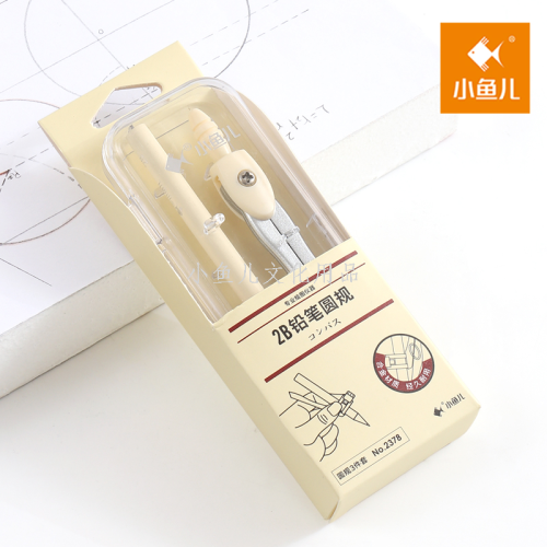 small fish 2378/2b clip pencil zinc alloy ps box single gauge （muji） （288 sets/piece）