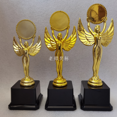 Oscar Small Trophy Award Medal Foreign Trade Export Trophy Printable Logo