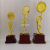 Trophy Customized Creative Thumb Five-Pointed Star Enterprise Award Honor Competition Medal Lettering Crystal Trophy