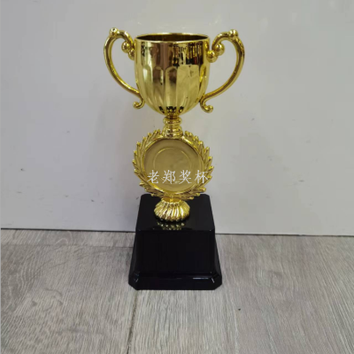 Plastic Trophy Customized Football Basketball Champion Competition Trophy Creative Lettering Primary School Children Trophy