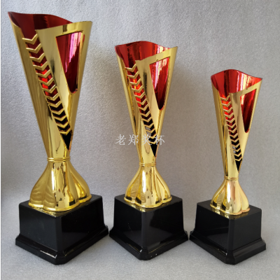 Factory Direct Supply Multicolor Cutout Metal Trophy Competition Creative Medal Student Children Training Football Basketball Trophy