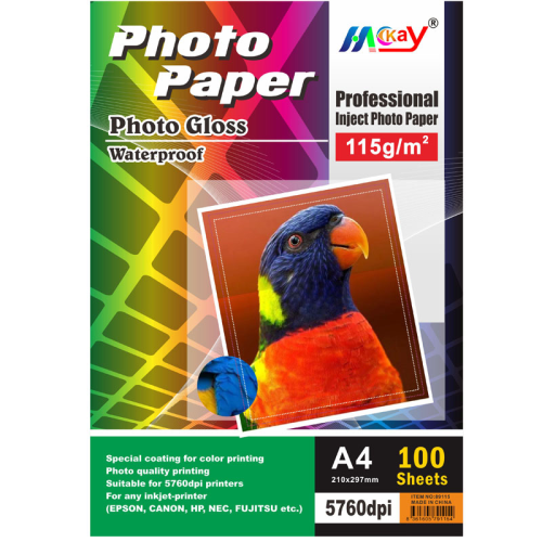 Photo Paper Photographic Paper A4 Highlight Photographic Paper Special Offer Single-Sided Highlight Inkjet Printing Same as Offset Paper