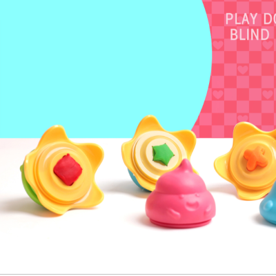 Colorful play dough blind box squeeze fun colored clay children's toy