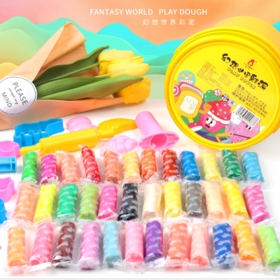 Creative fantastic world colored clay colorful play dough Children's educational toys 36 colors