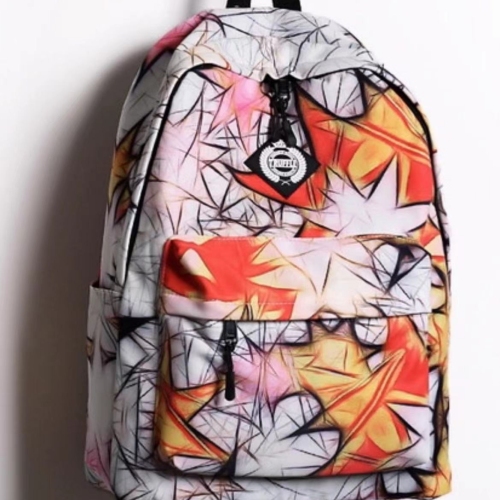New Korean Casual Flower Bag Primary and Secondary School Student Backpack