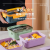 Office Worker Japanese Compartment Insulation Lunch Box Microwave Oven Large Capacity Bento Box Ins Style Student Portable Lunch Box