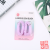 Sauna Storage Hand Card Key Ring Bracelet Macaron Color Plastic Spring Telephone Line Hand Ring Number Plate Pull Buckle