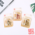 Colorful Multifunctional Binder Clip Transparent Clamshell Packaging Push Pin Long Tail Clip Office Supplies Set Ticket Clips