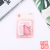 Five One Card Pack Fresh Macaron Color Matching Plastic Key Card Keychain Hotel Number Plate Luggage Card for Classification
