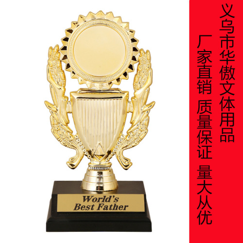 优质生产塑料奖杯工艺品奖杯定做比赛奖杯可定制内容标签厂家批发