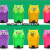 Zhengda Single Hole Kitten Pencil Sharpener Rubber Two-in-One Stationery Sharpen Your Pencil High Quality Customizable