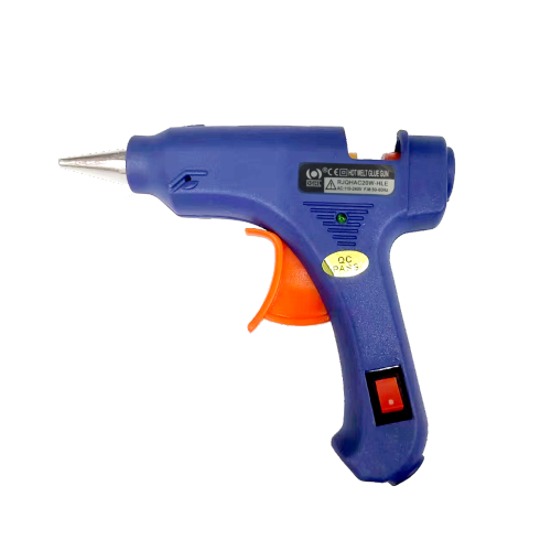 [Guke] 20W Blue Small Glue Gun with Switch Safe Fast Melting No Pouring Glue No Glue Leakage Factory Direct Sales