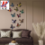 2023 Easter Stickers Butterfly Decorative Wall Stickers Window Sticker 3D Simulation Magnet Butterfly Pumpkin Stickers