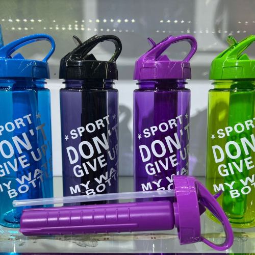 New Plastic Straw Cup with Popsicle Plastic Space Cup Wholesale Customized Environmental Protection Material Can‘t Break