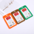 Double-Sided Transparent ID Card Holder Student Card Cover Employee Access Card Cover Entry and Exit ID Card Holder