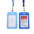 Double-Sided Transparent ID Card Holder Student Card Cover Employee Access Card Cover Entry and Exit ID Card Holder