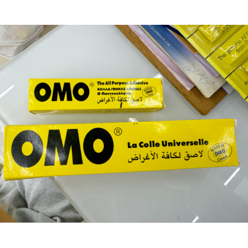 OMOUHU酒精胶水透明不腐蚀胶水高粘度快干速干胶强力胶水