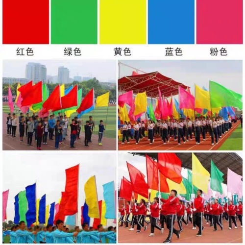彩旗五色各个规格