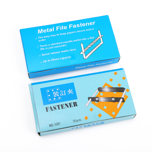 7cm8cm金属装订夹跨境外贸文件夹资料扣两孔铁质装订夹办公文具