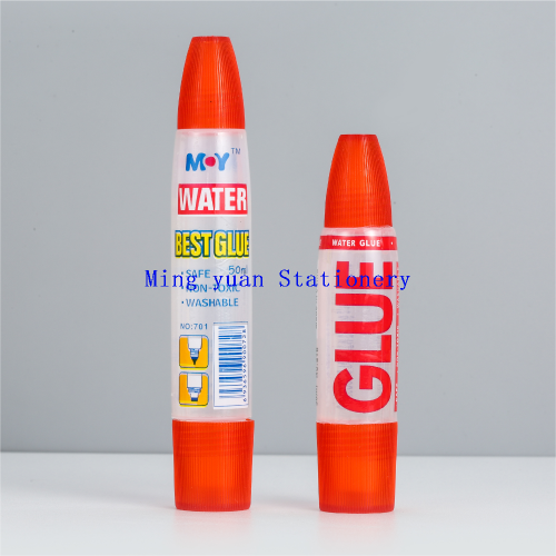 mingyuan stationery 50ml sponge head pointed double-headed office stationery liquid glue creative safety liquid glue